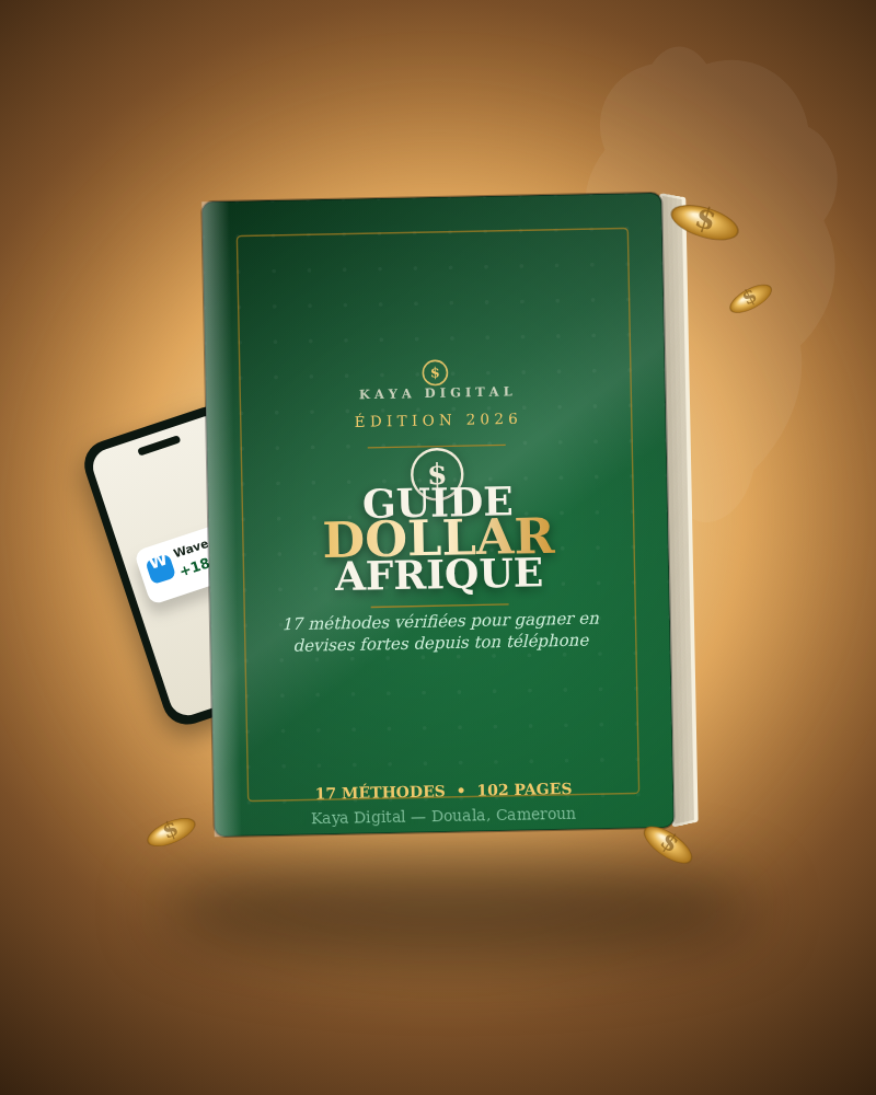 Guide Dollar Afrique — vue frontale du guide